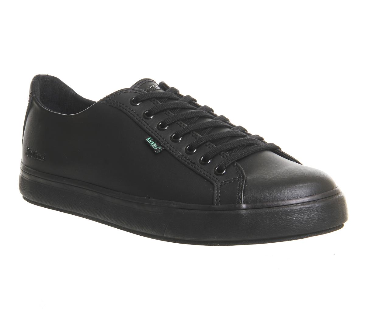 kickers tovni leather mens trainers