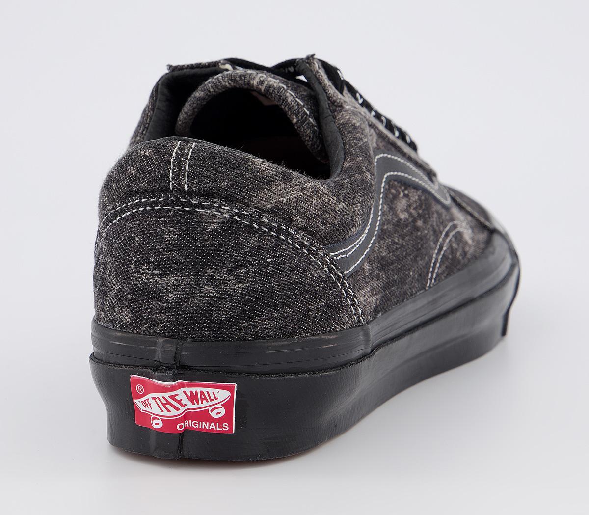vans vault acid wash