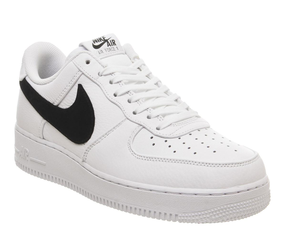 Nike Air Force 1 07 Trainers White Black Prm 2 - His trainers