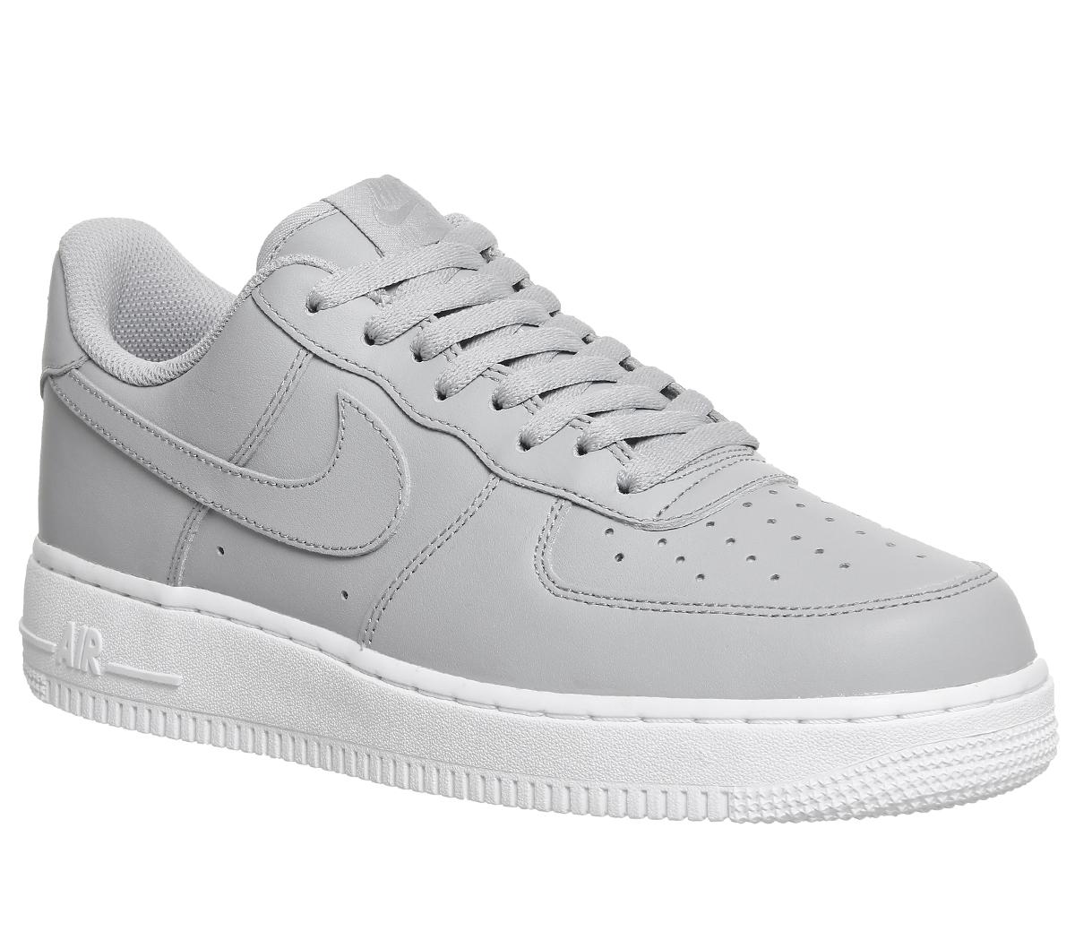 Nike Air Force 1 07 Trainers Wolf Grey 
