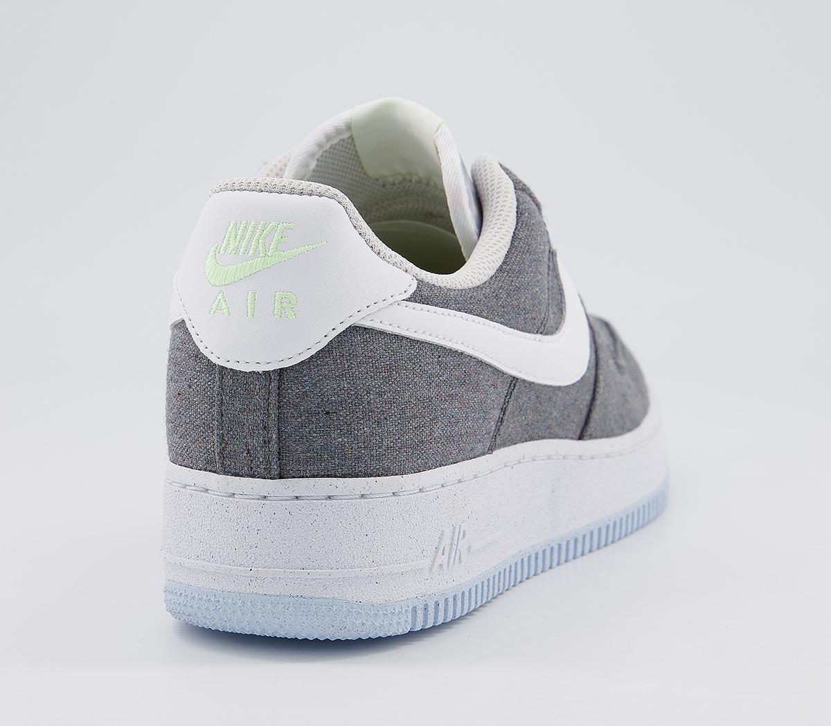 air force 1 07 iron grey white barely volt