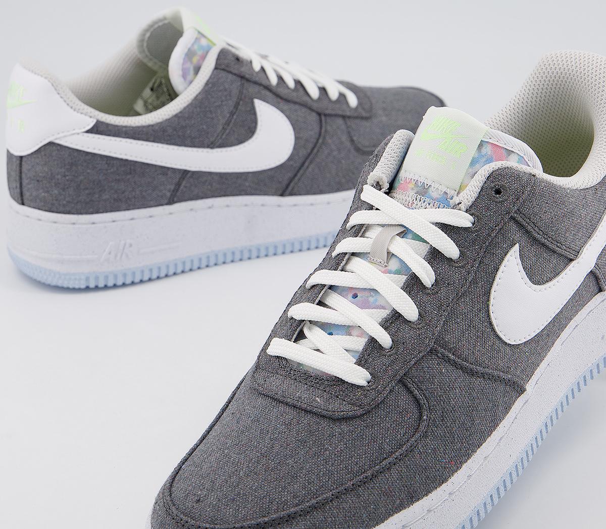 air force 1 sage trainers cool grey cool grey black