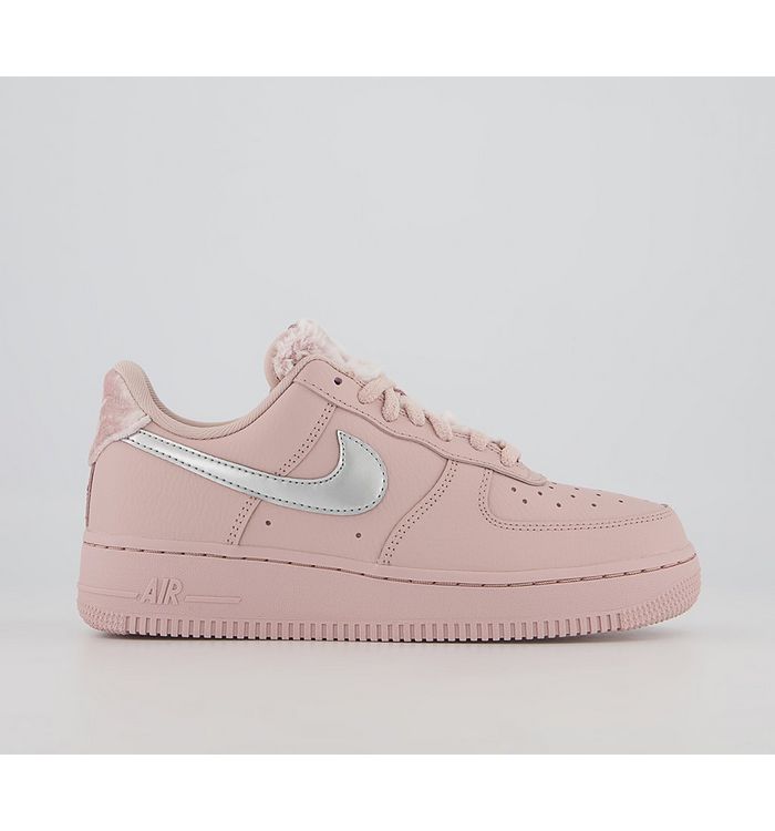 Nike Air Force 1 07 Trainers PINK OXFORD,Pink