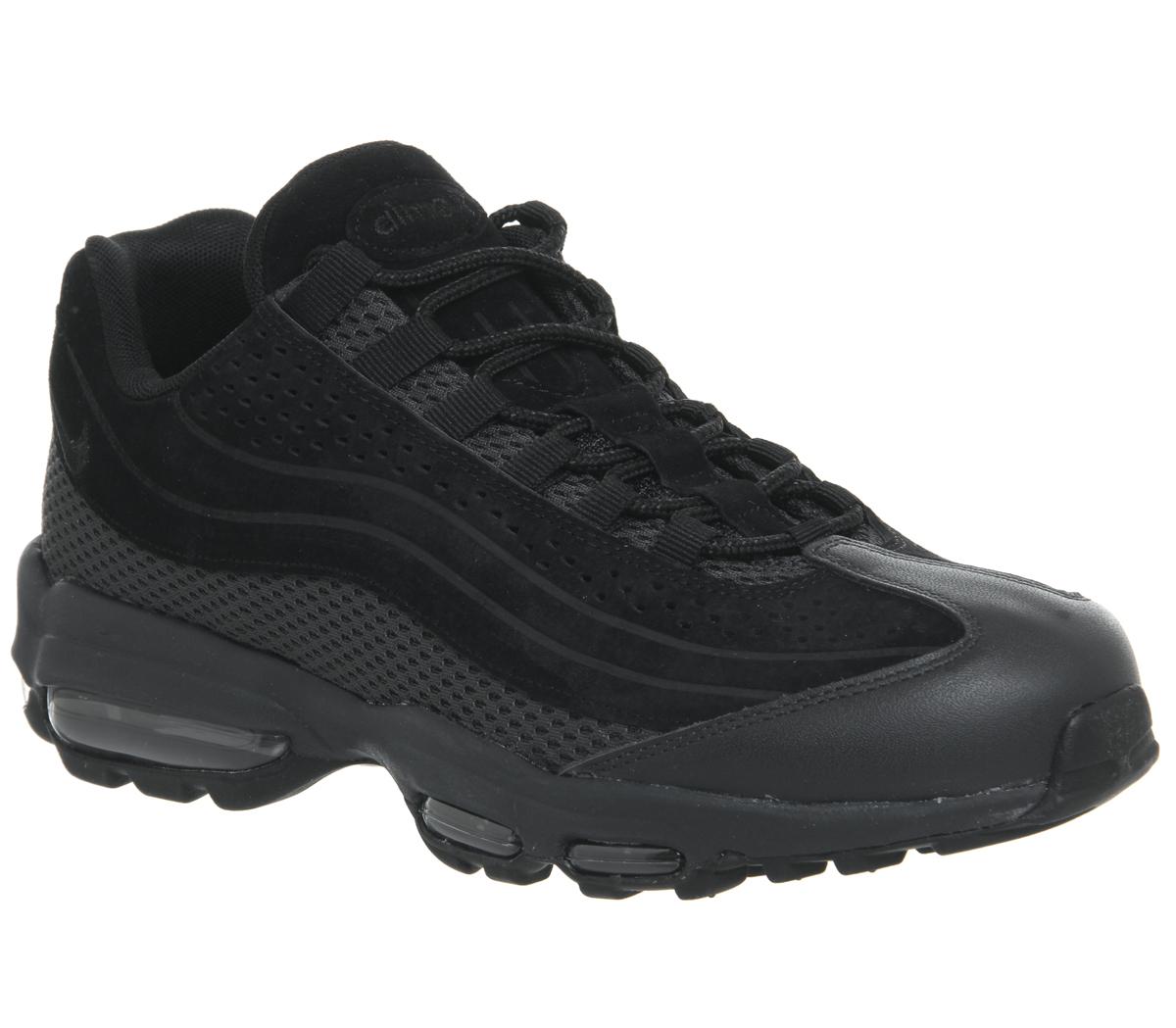 Nike Air Max 95 Ultra Trainers Black 