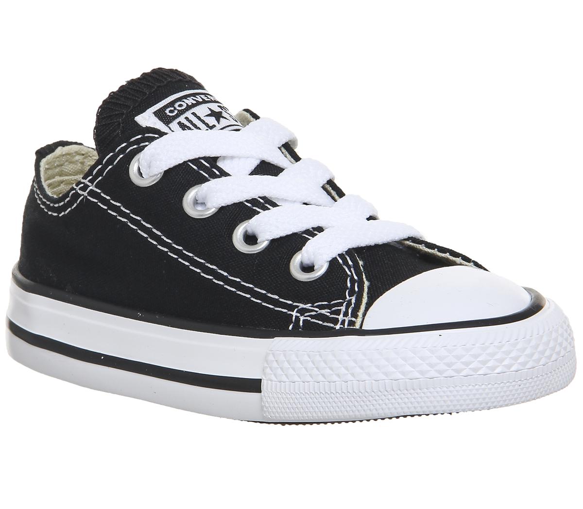 Converse All Star Low Infant Black White - Unisex