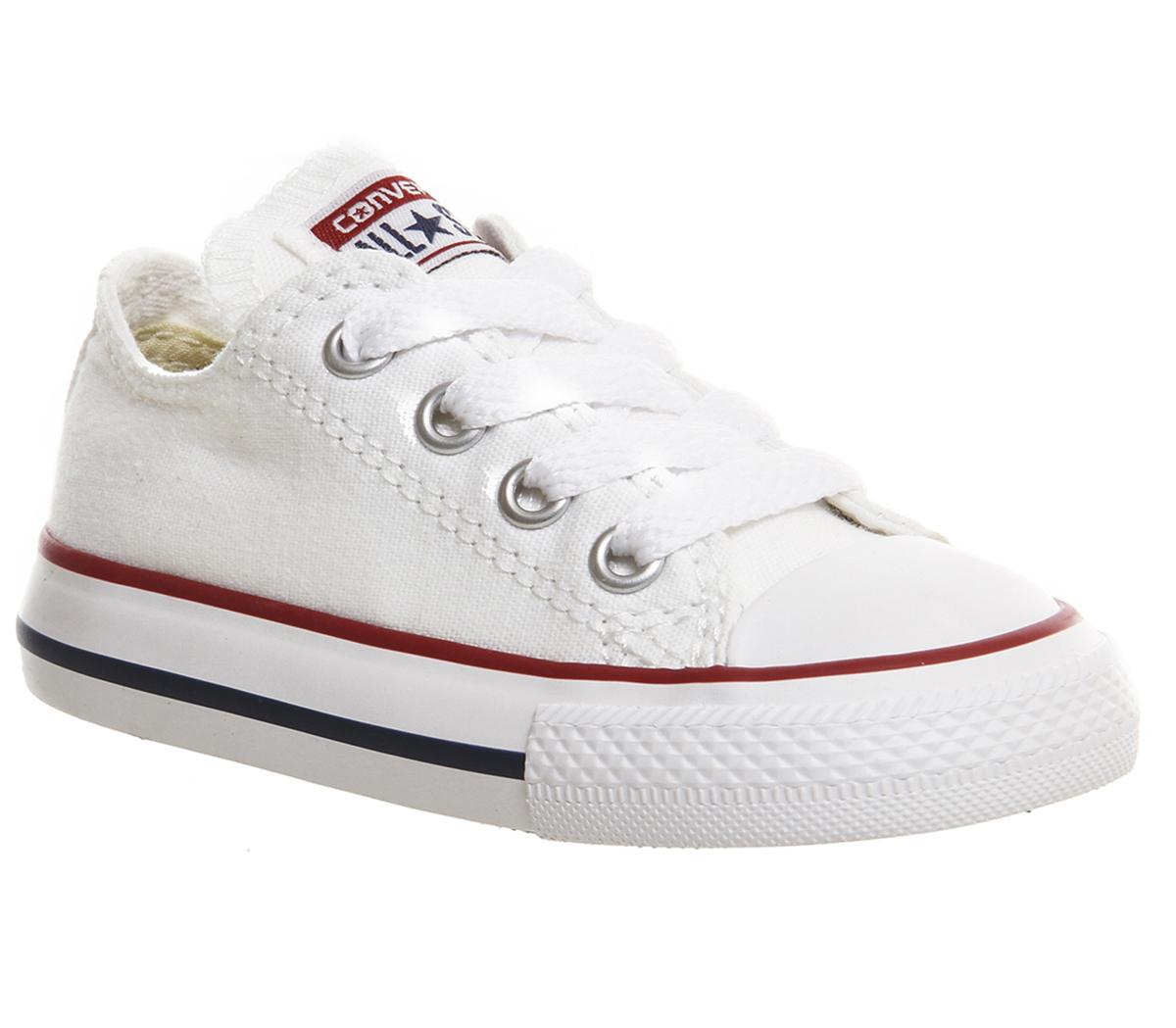 Star Low Infant Shoes White - Unisex