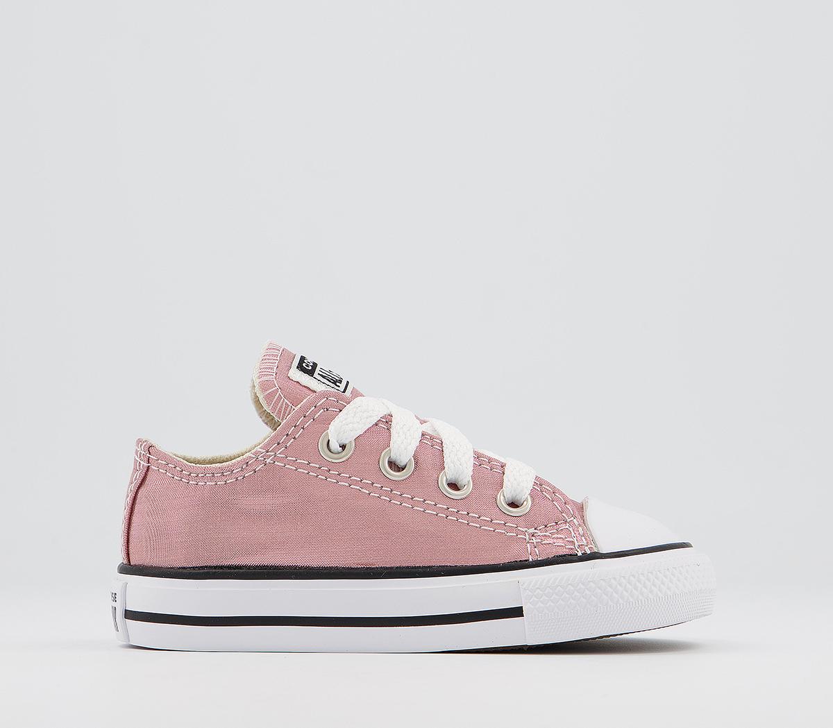 converse all star ox leather infant arctic rose gold exclusive