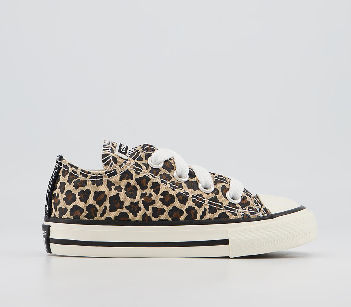 Converse All Star Infant Trainers Leopard - Unisex