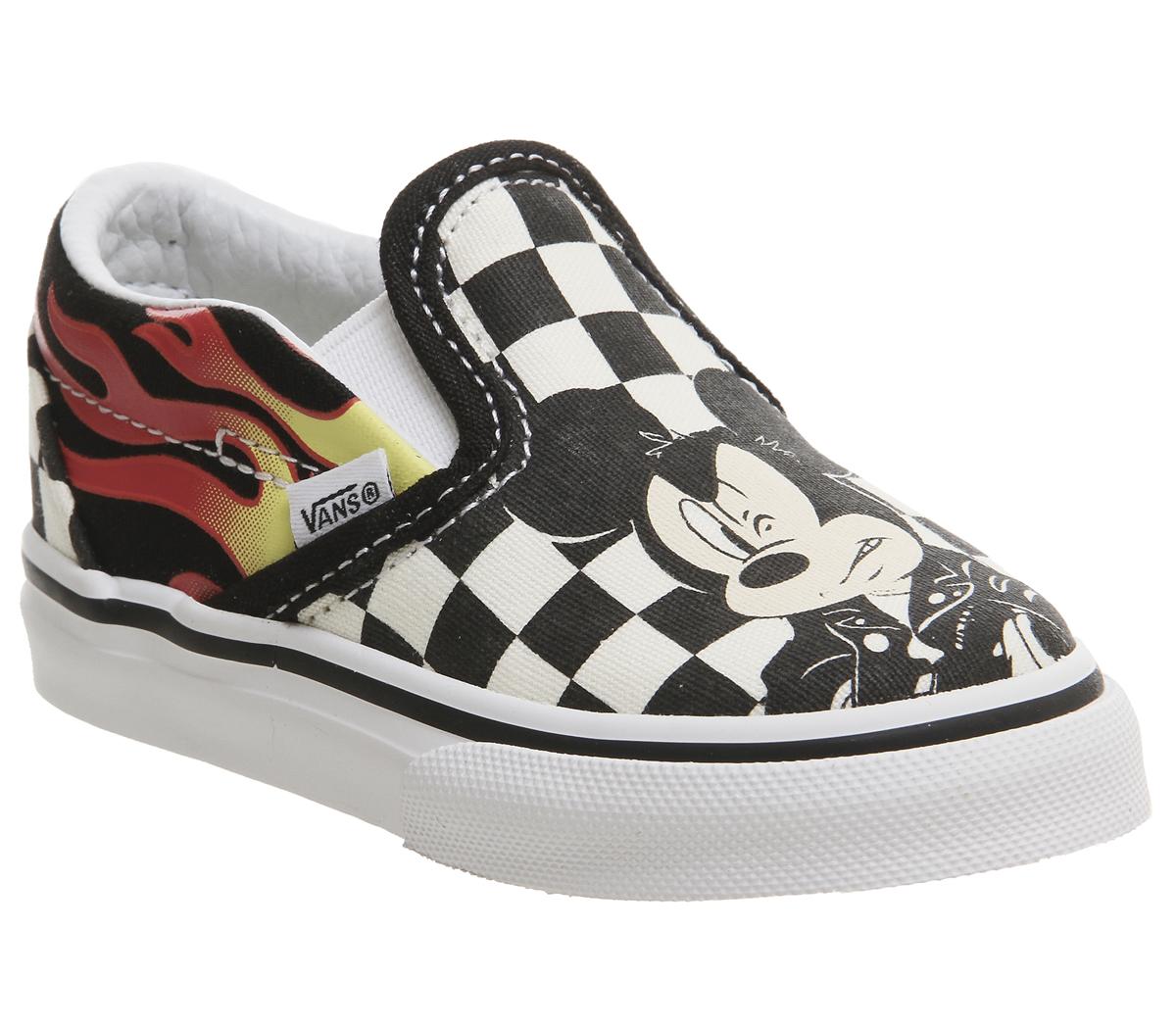 Vans Classic Slip On Toddlers Mickey 
