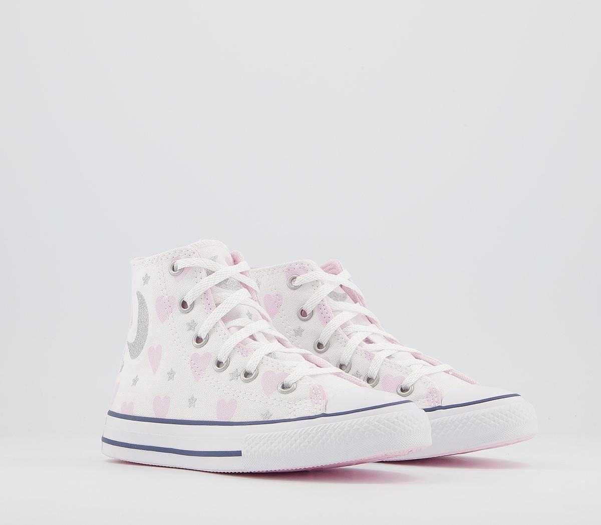 heart converse white