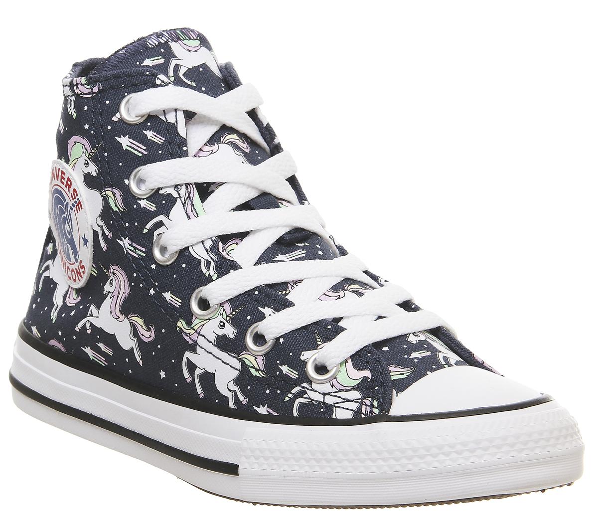 funky converse high tops