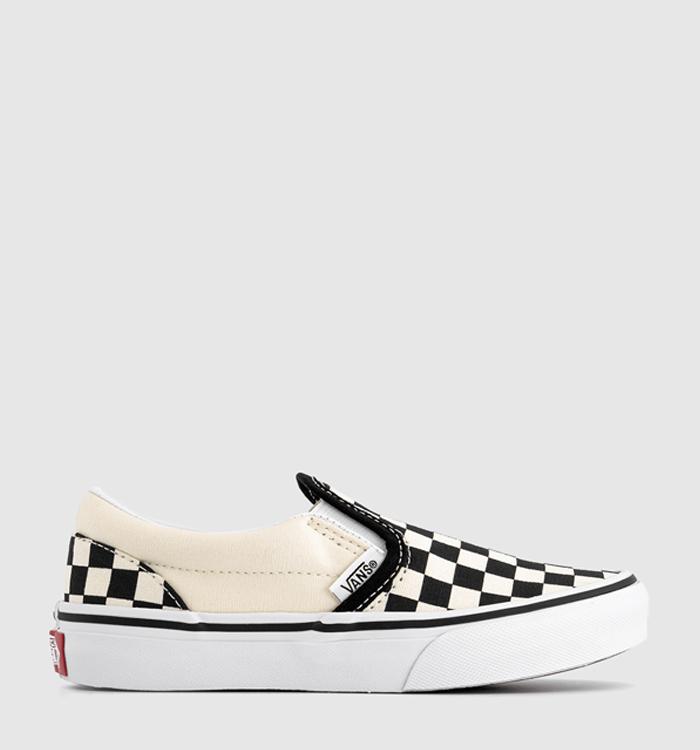 black and white checkered vans on sale