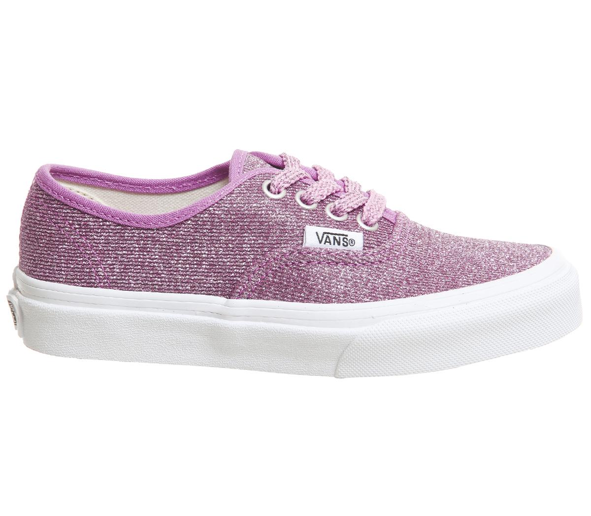 glitter vans authentic