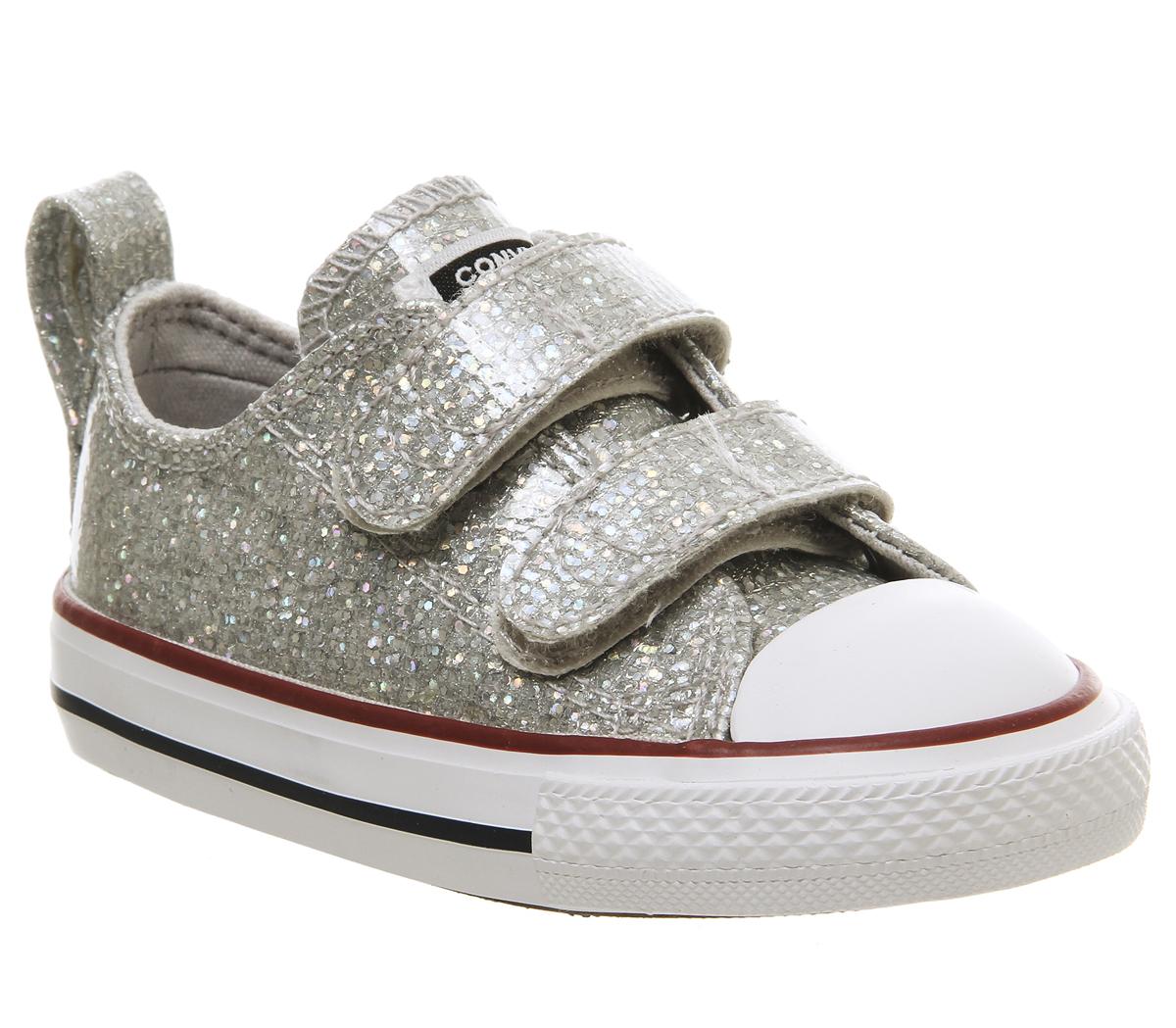 white converse glitter toe