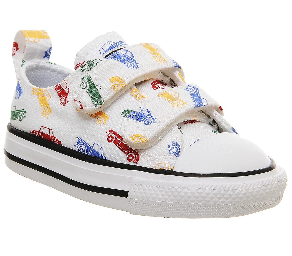 converse all star 2vlace trainers white dinosaur