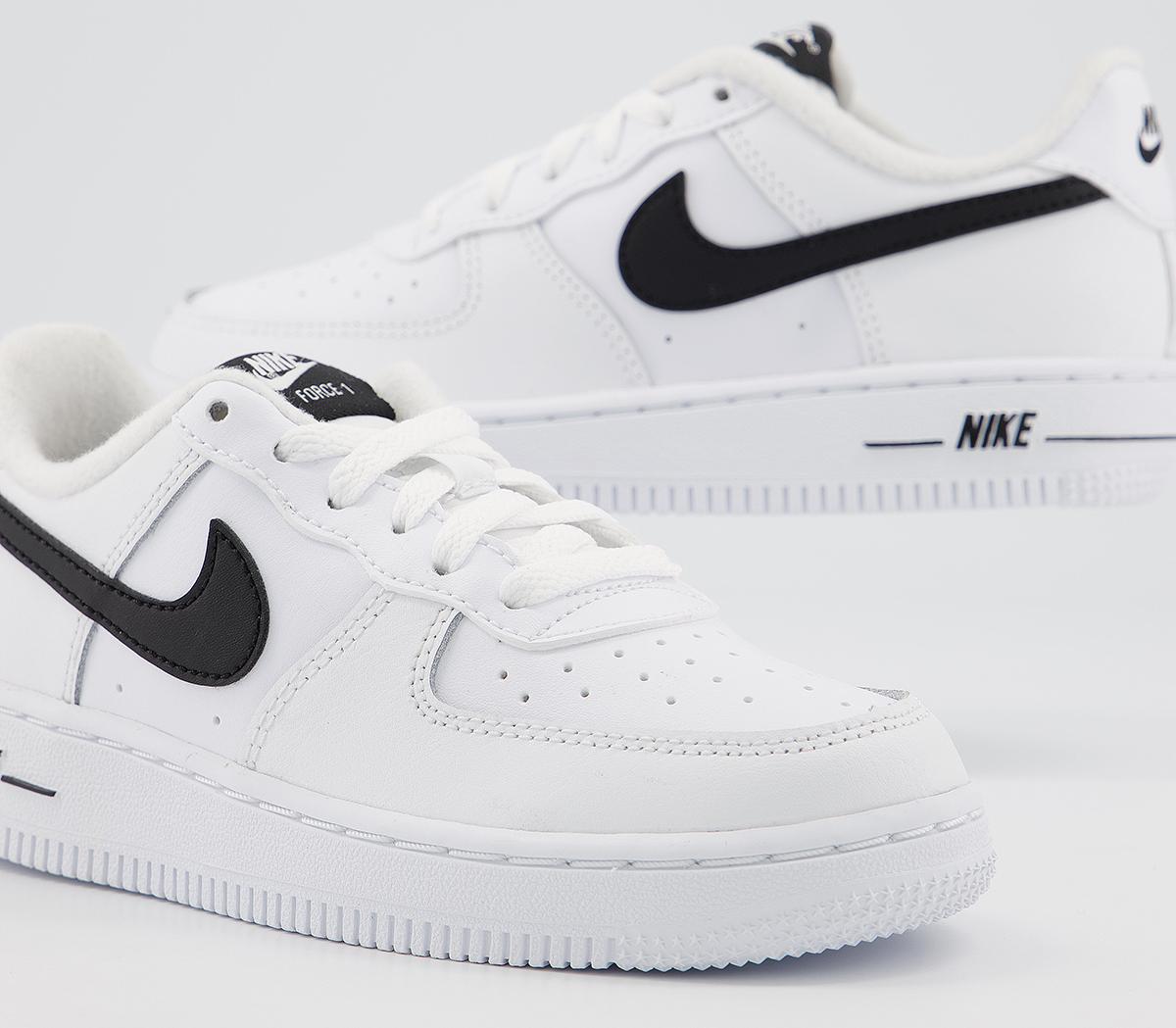 Nike Air Force 1 Ps Trainers White Black - Unisex