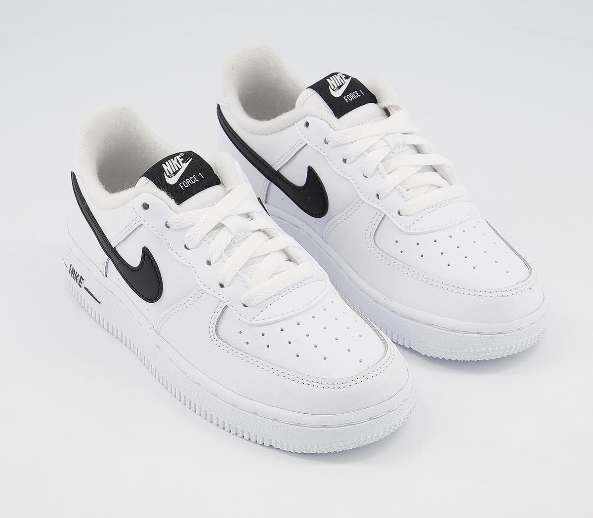 Nike Air Force 1 Ps Trainers White Black - Unisex