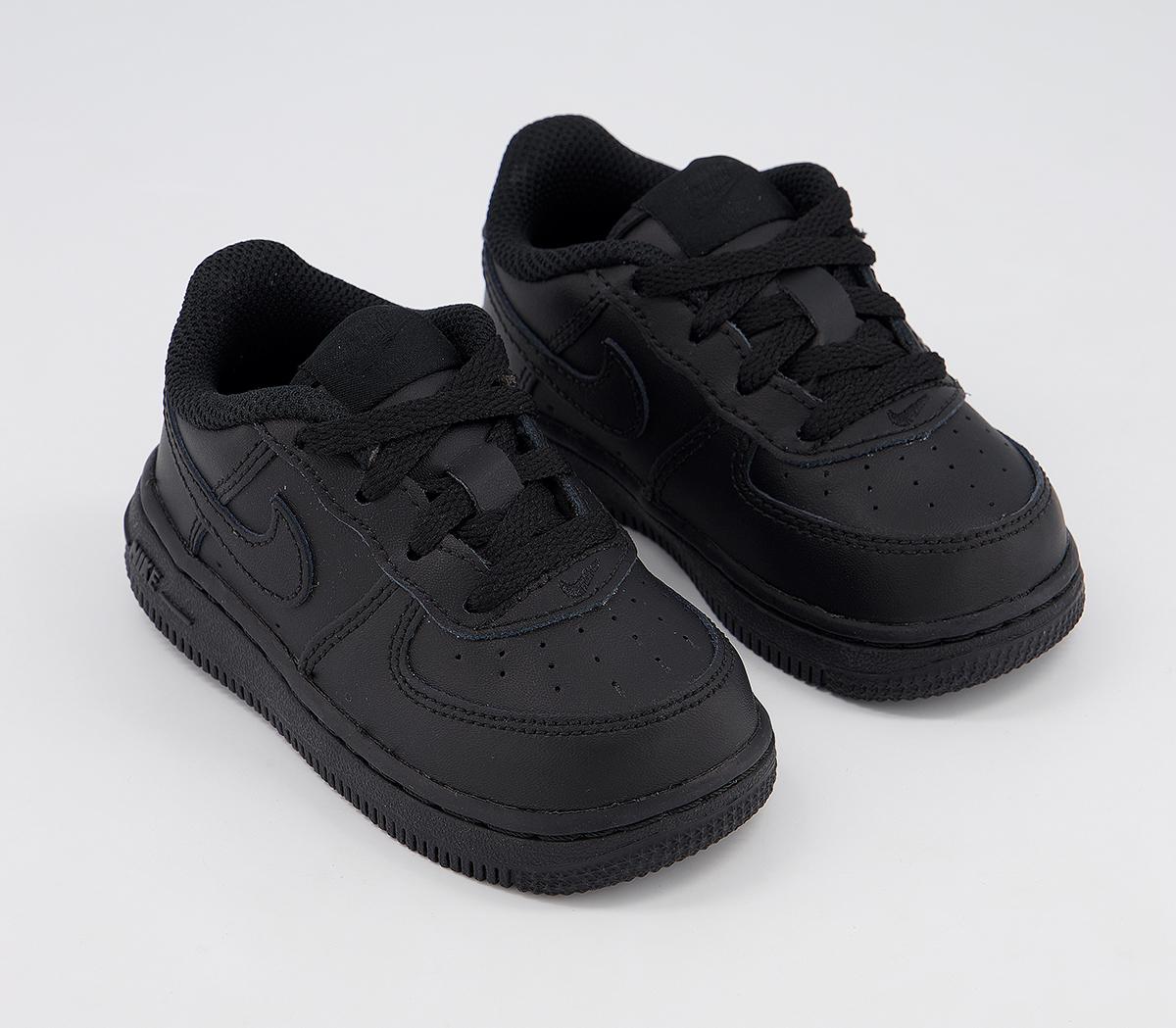 Nike Air Force 1 Infant Trainers Black - Unisex