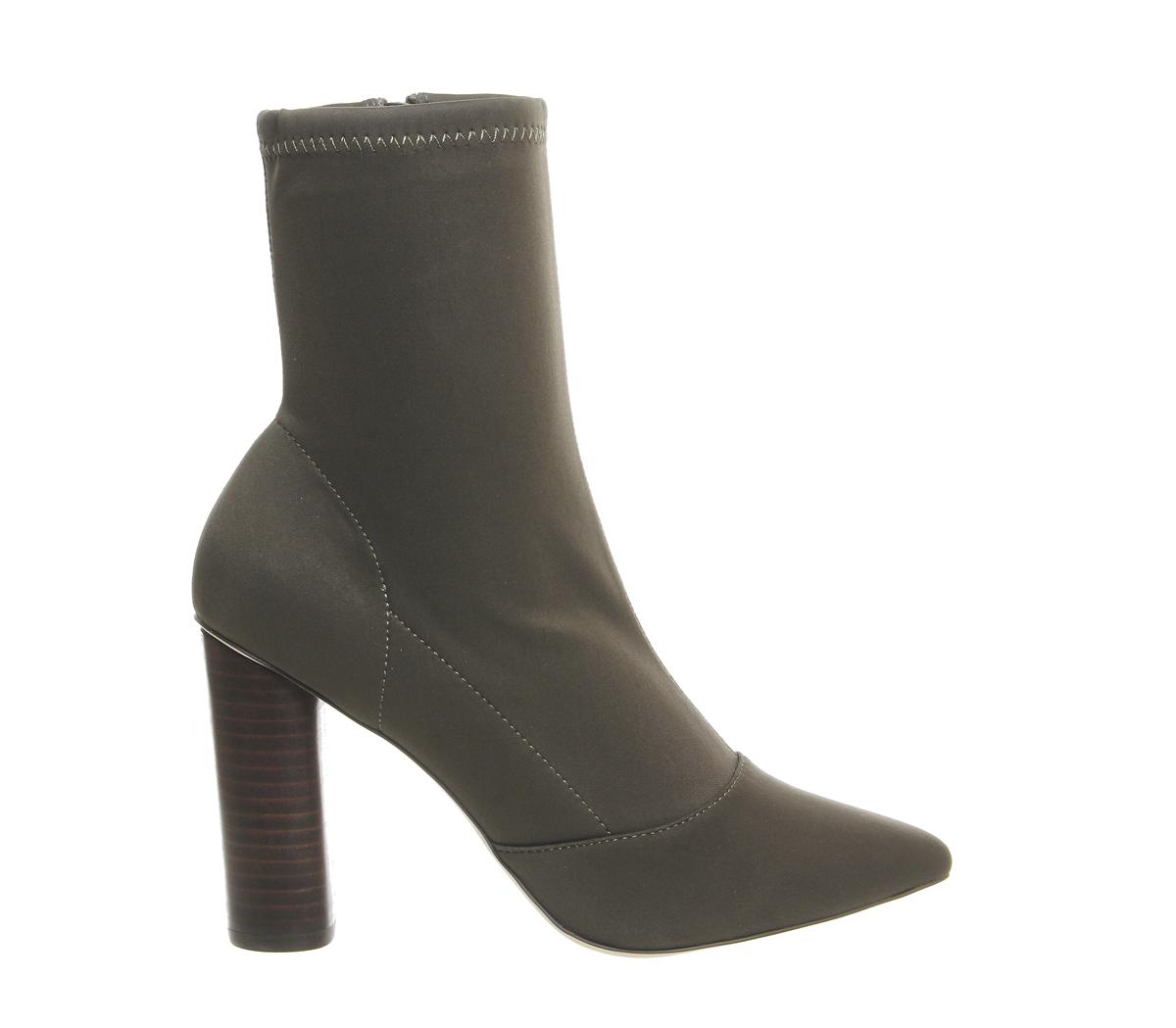 high cut ankle boots