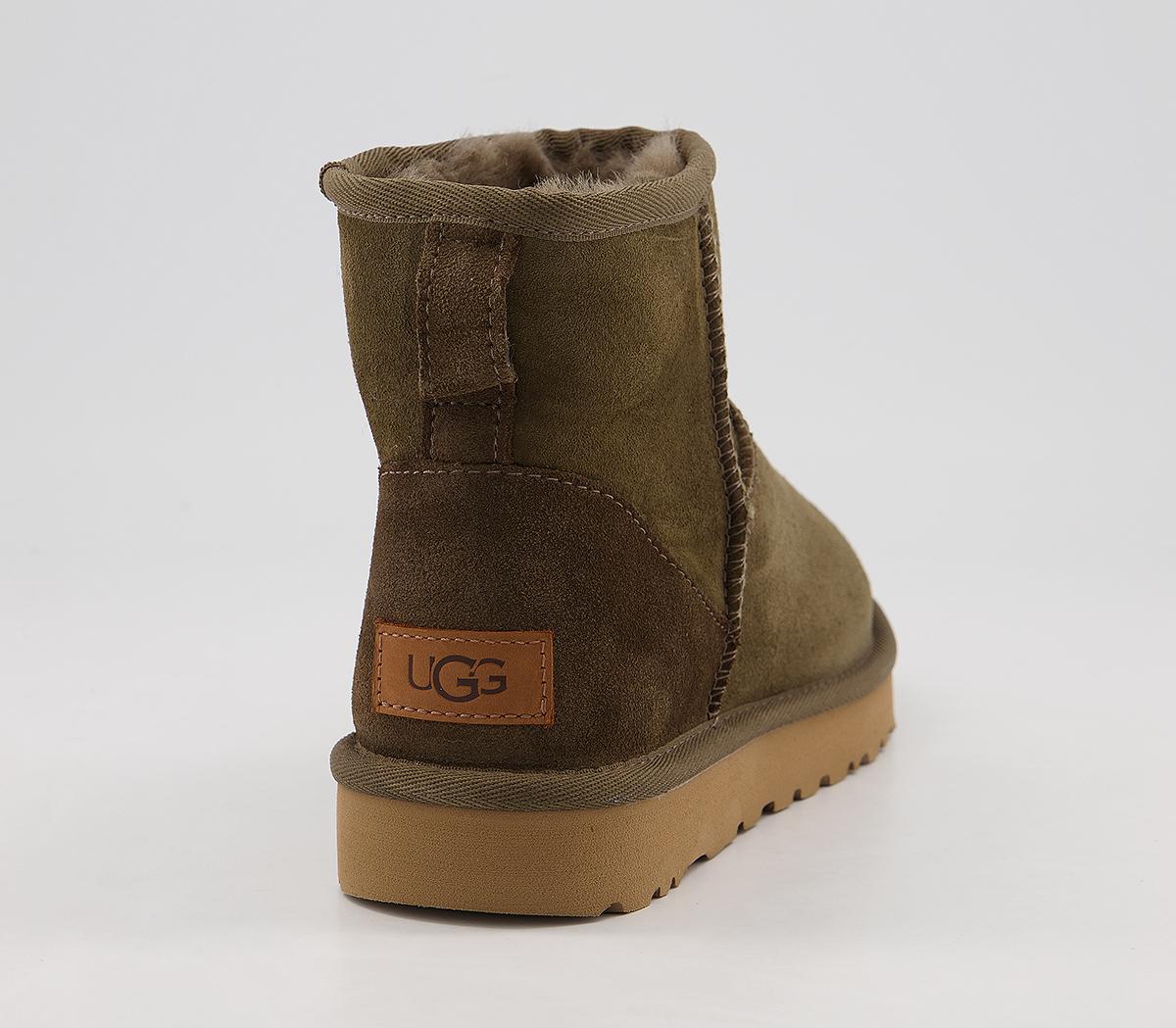 ugg classic mini lace up boot mens