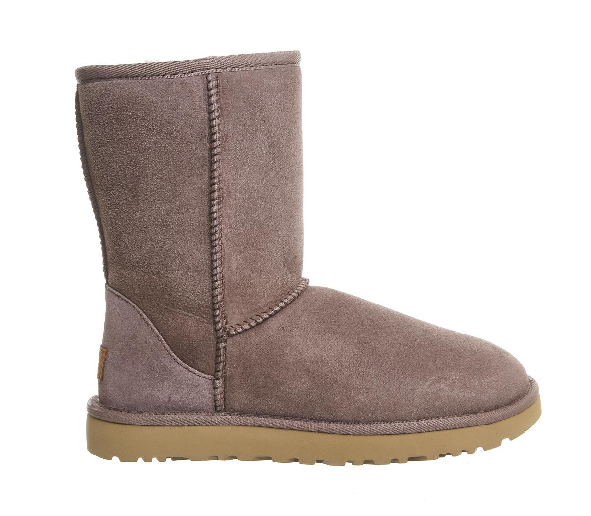 ugg classic short stormy grey