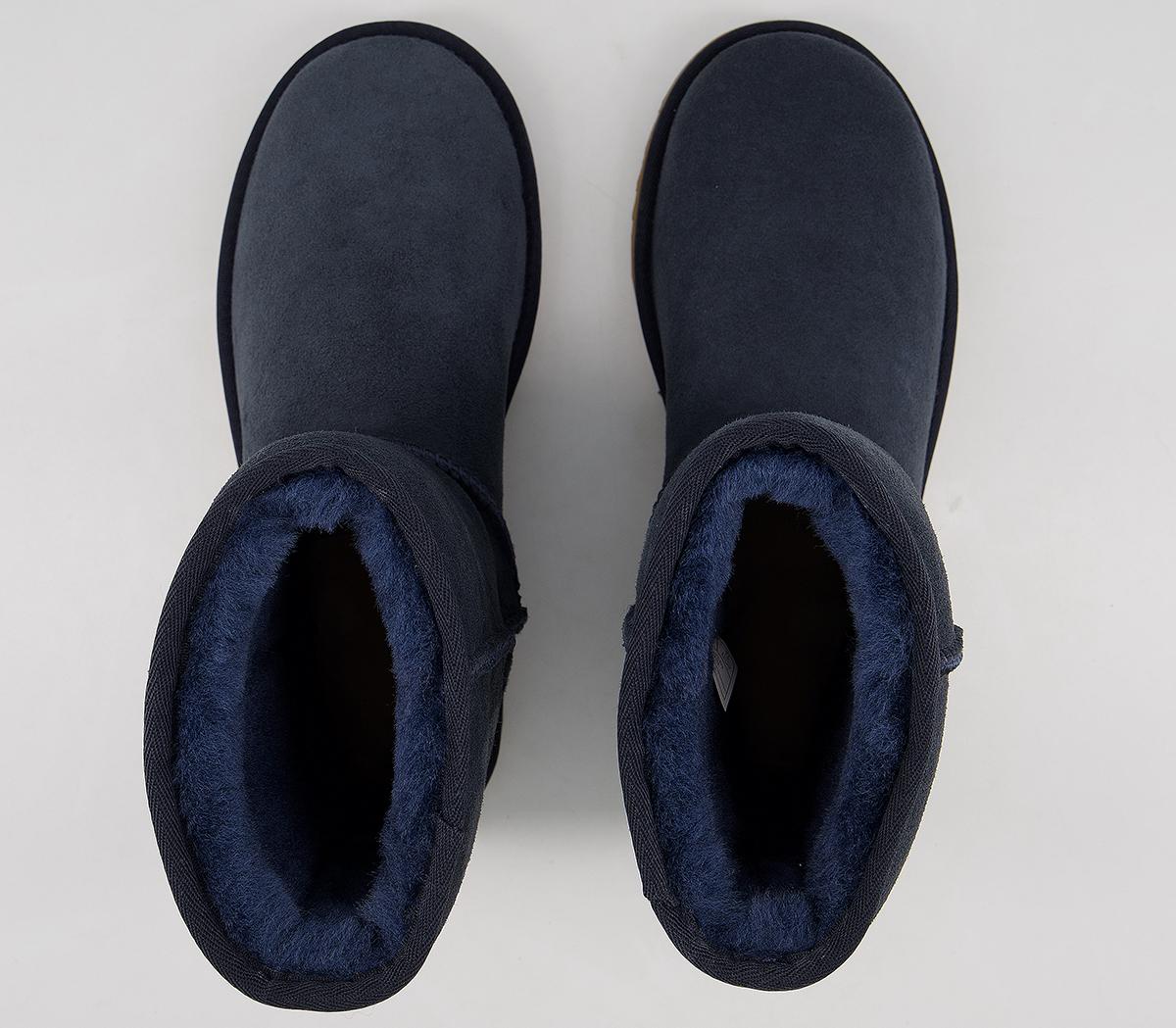 navy mini ugg boots