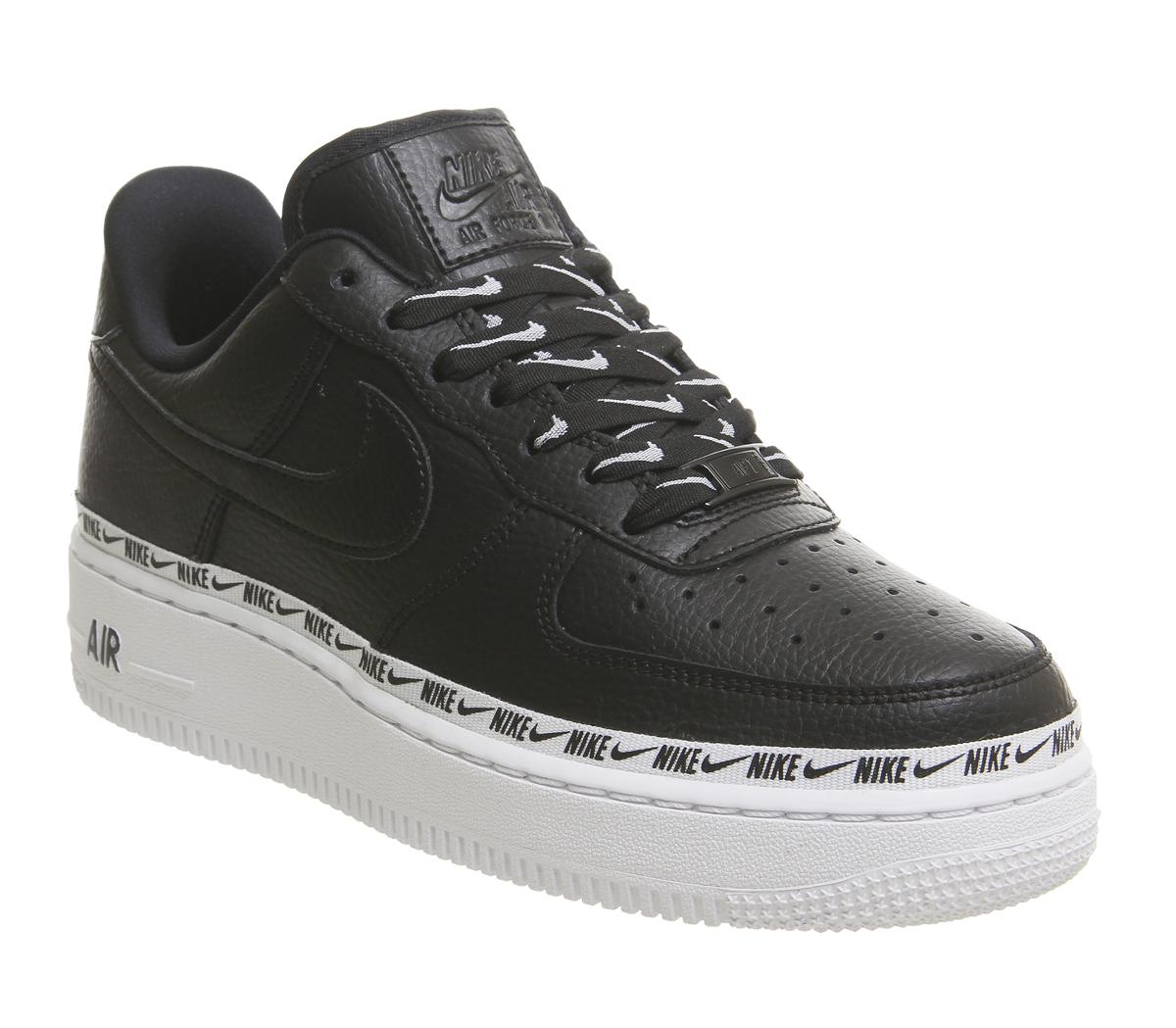 black & white air force 1 07 trainers