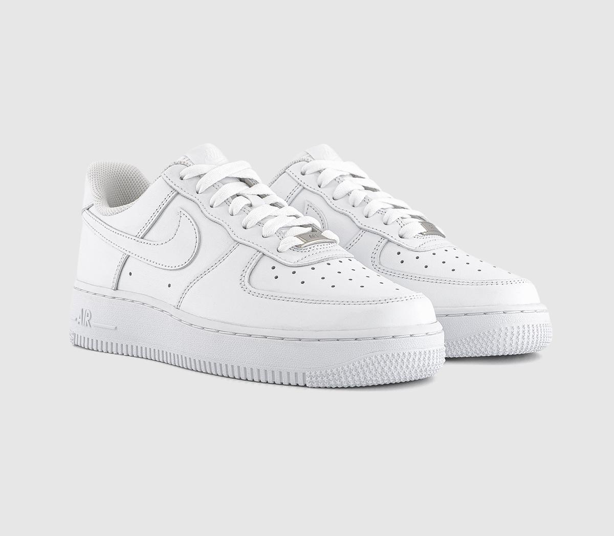 Nike Air Force 1 07 Trainers White - Hers trainers