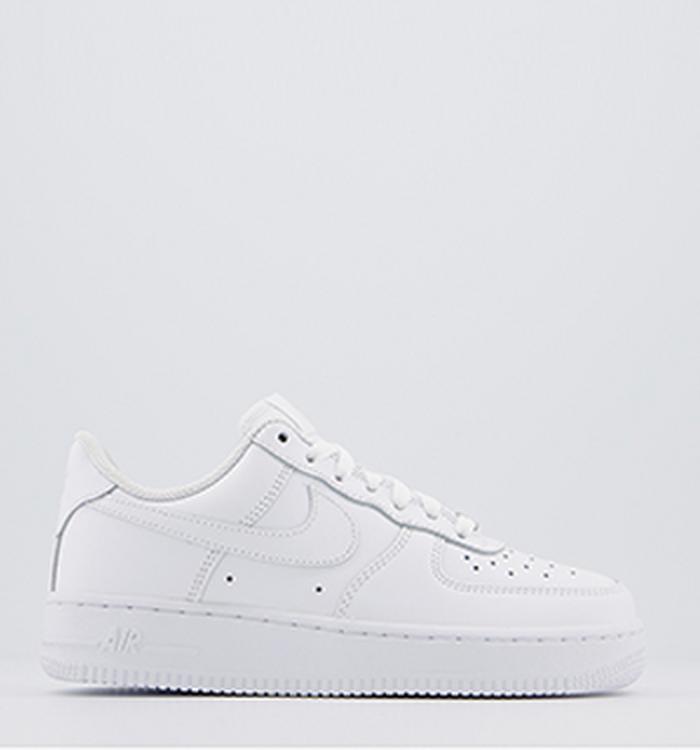 Nike Air Force 1 White Black Air Force 1s Office