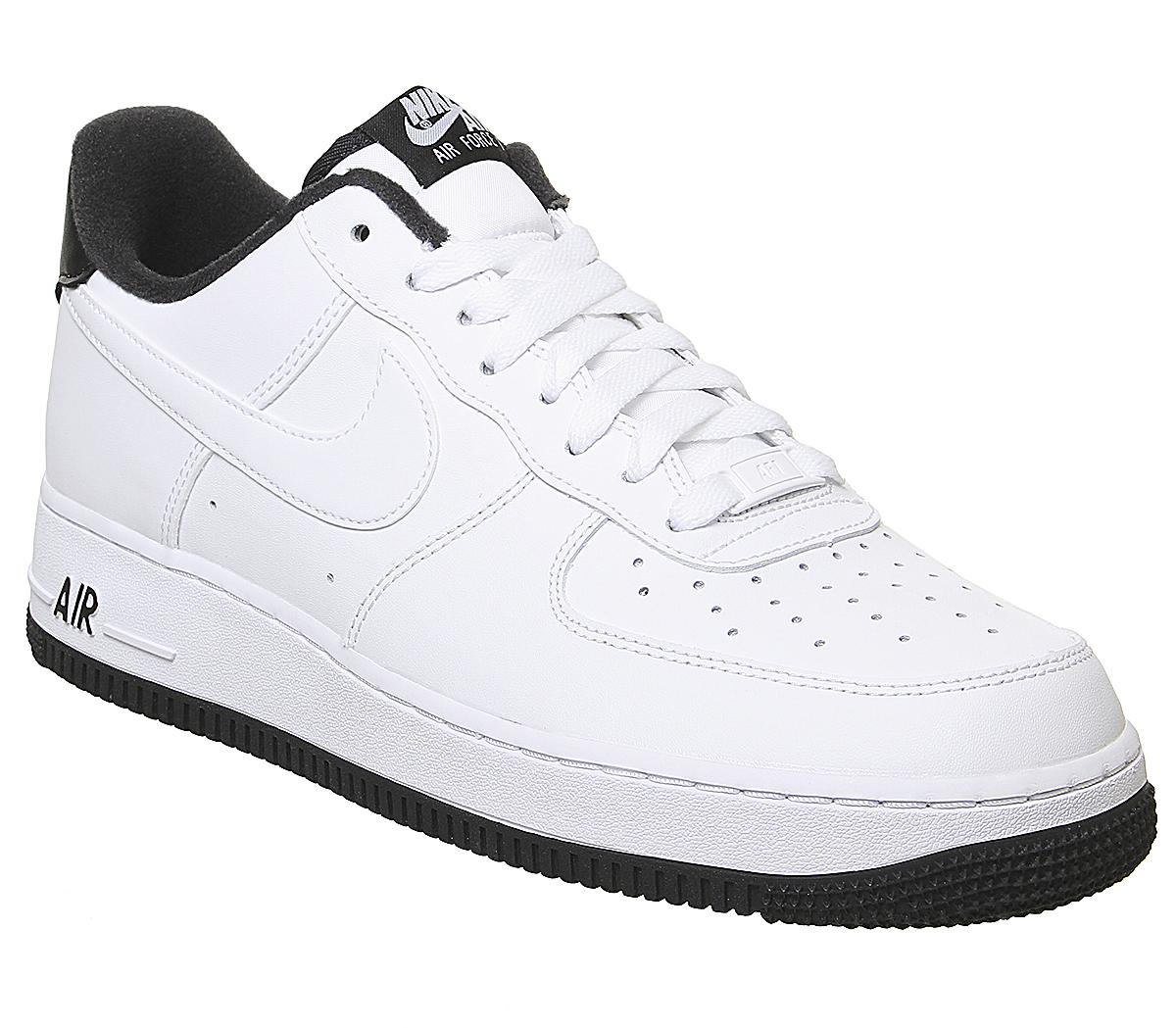 Nike Air Force 1 07 White Black White - Hers trainers