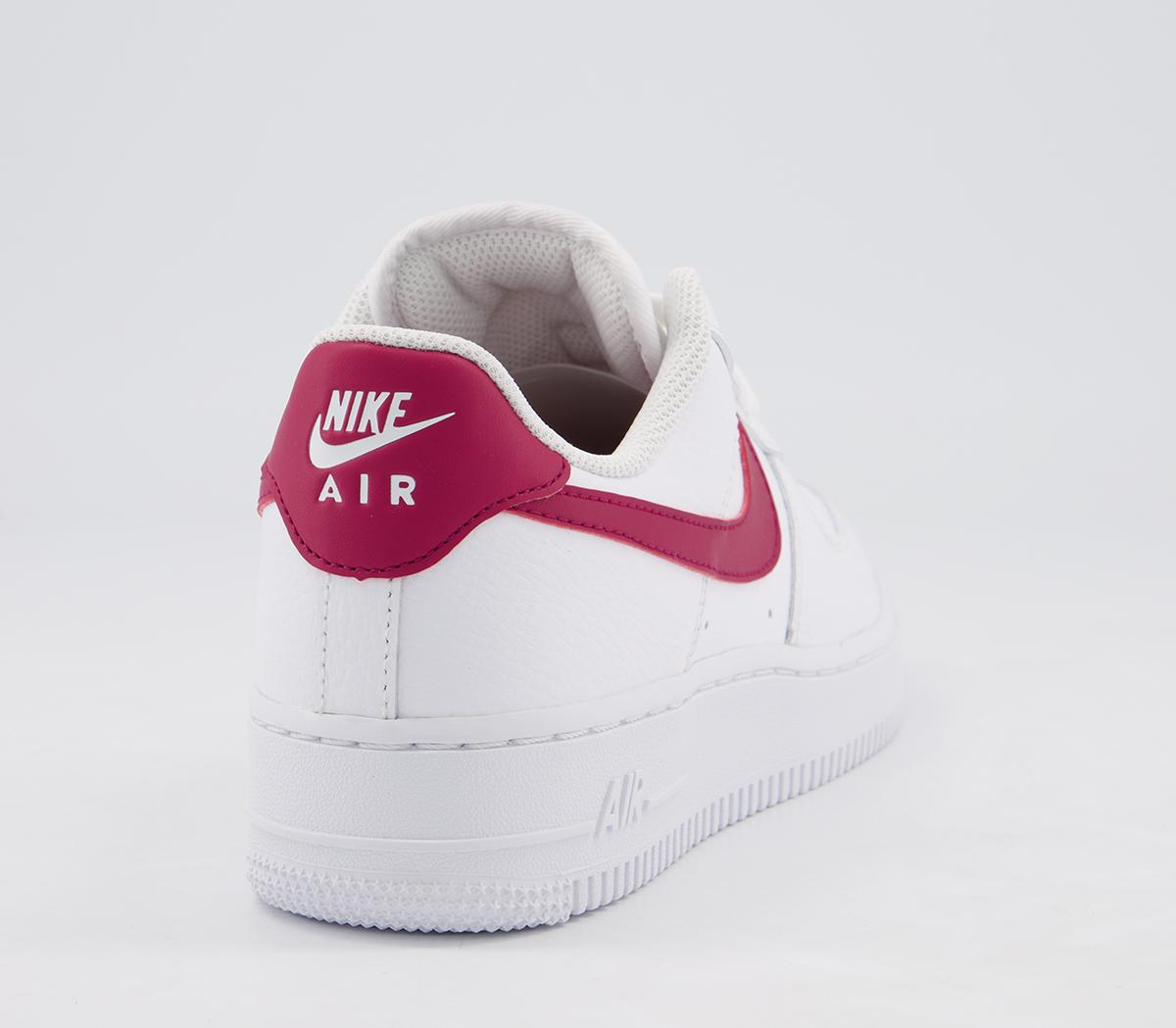 air force 1 07 trainers white noble red f