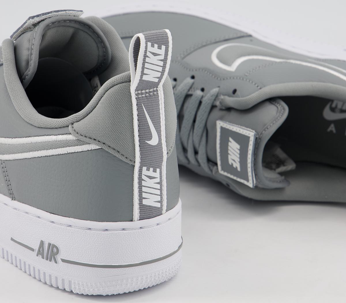 Nike Air Force 1 07 Trainers Tracksuit Pack Grey - Nike Air Force 1