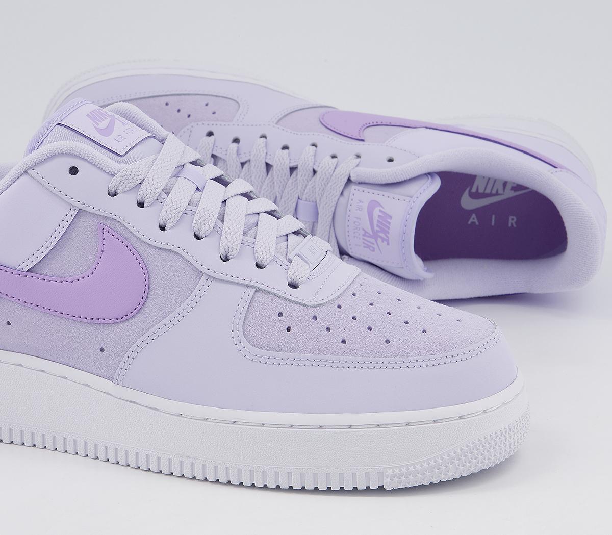 lilac and white air force