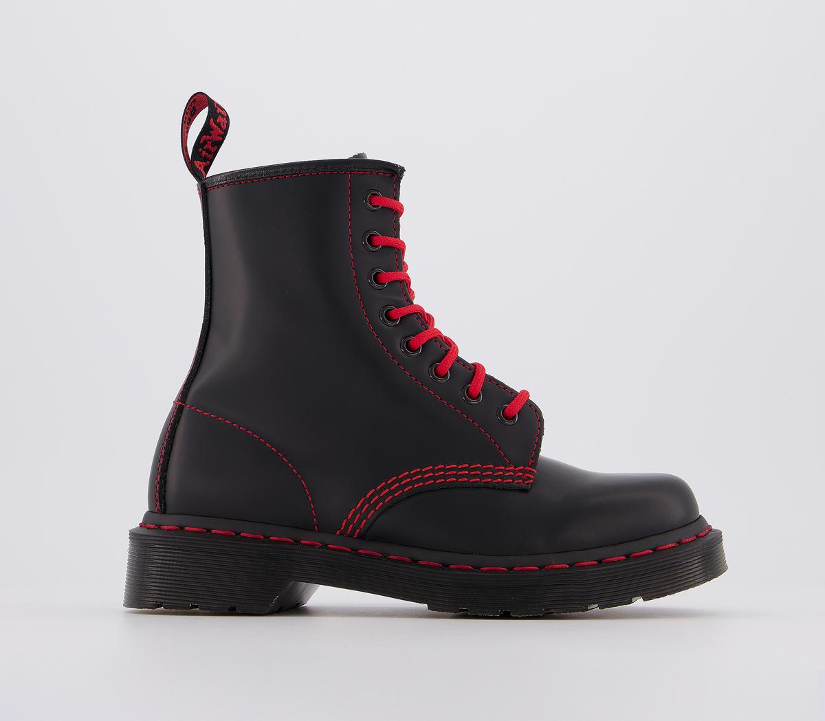 red shoe laces dr martens