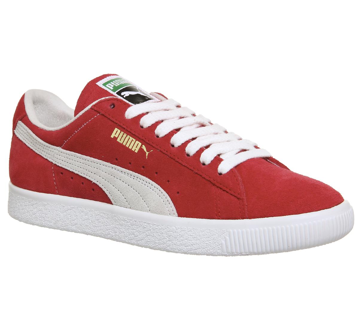 Puma Suede Classic Trainers Ribbon Red 