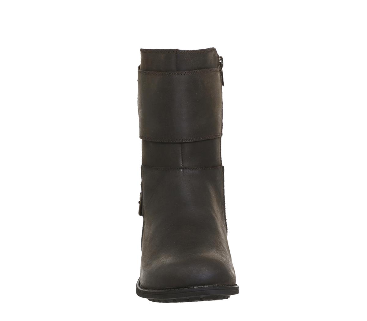 UGG Wilcox Mid Boot Stout Leather - Ankle Boots
