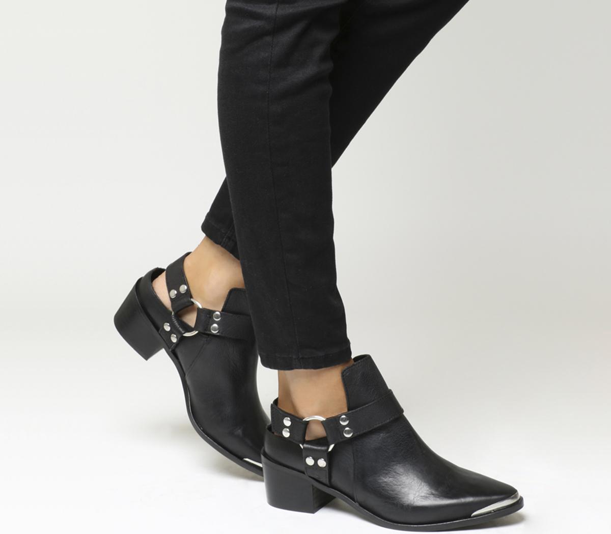 ankle harness boots