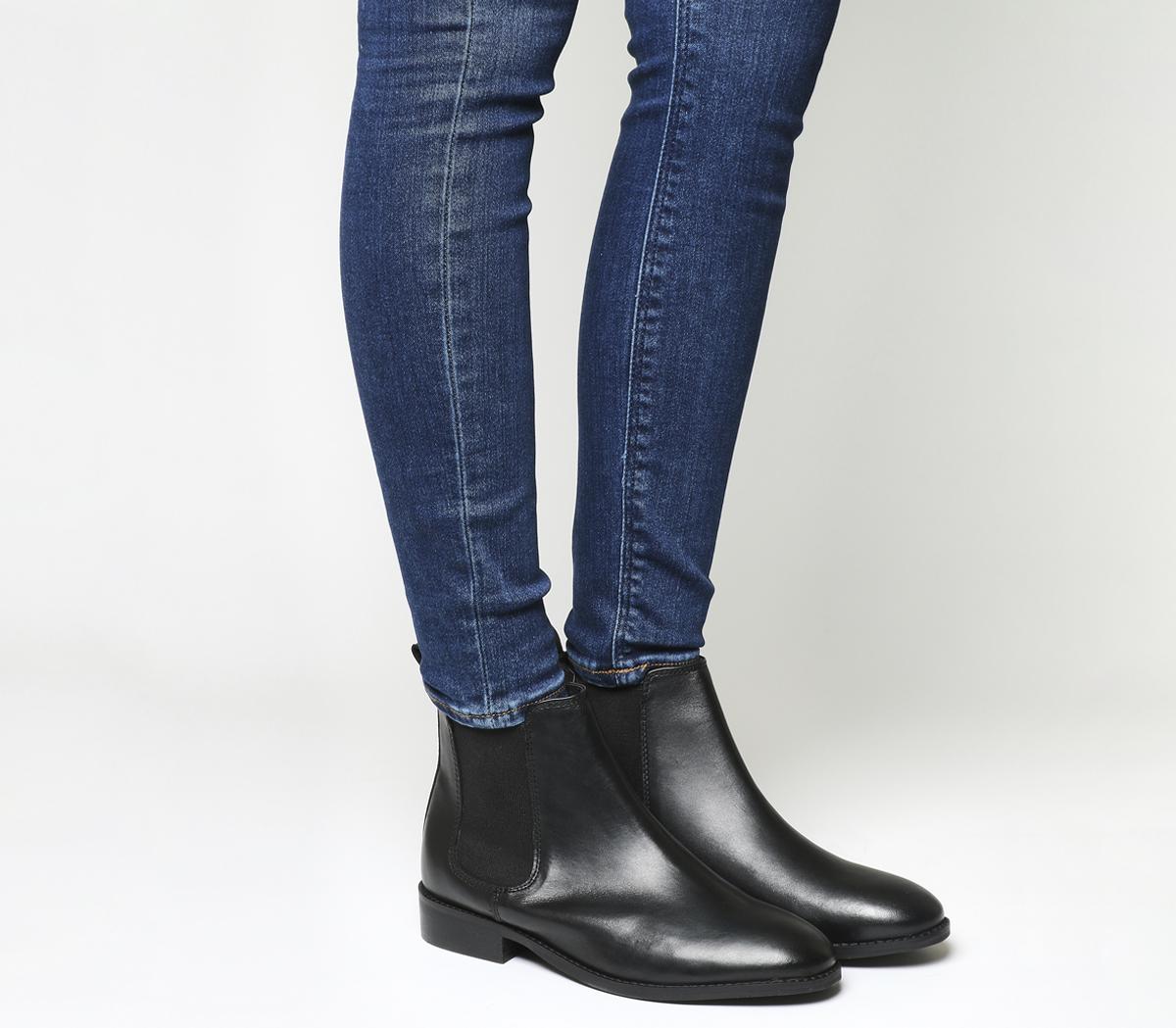 office black chelsea boots womens