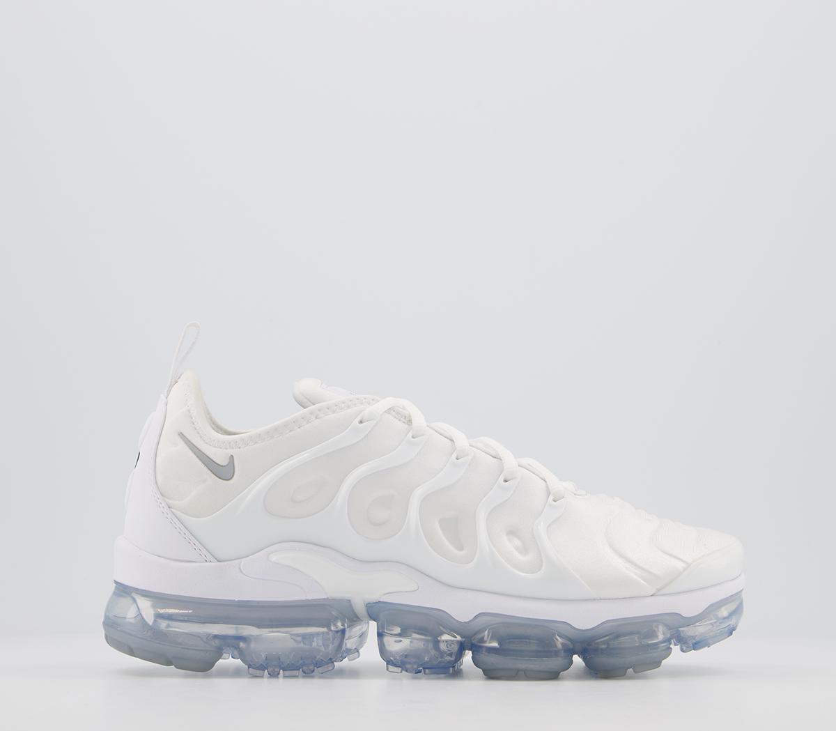 nike air vapormax plus womens all white