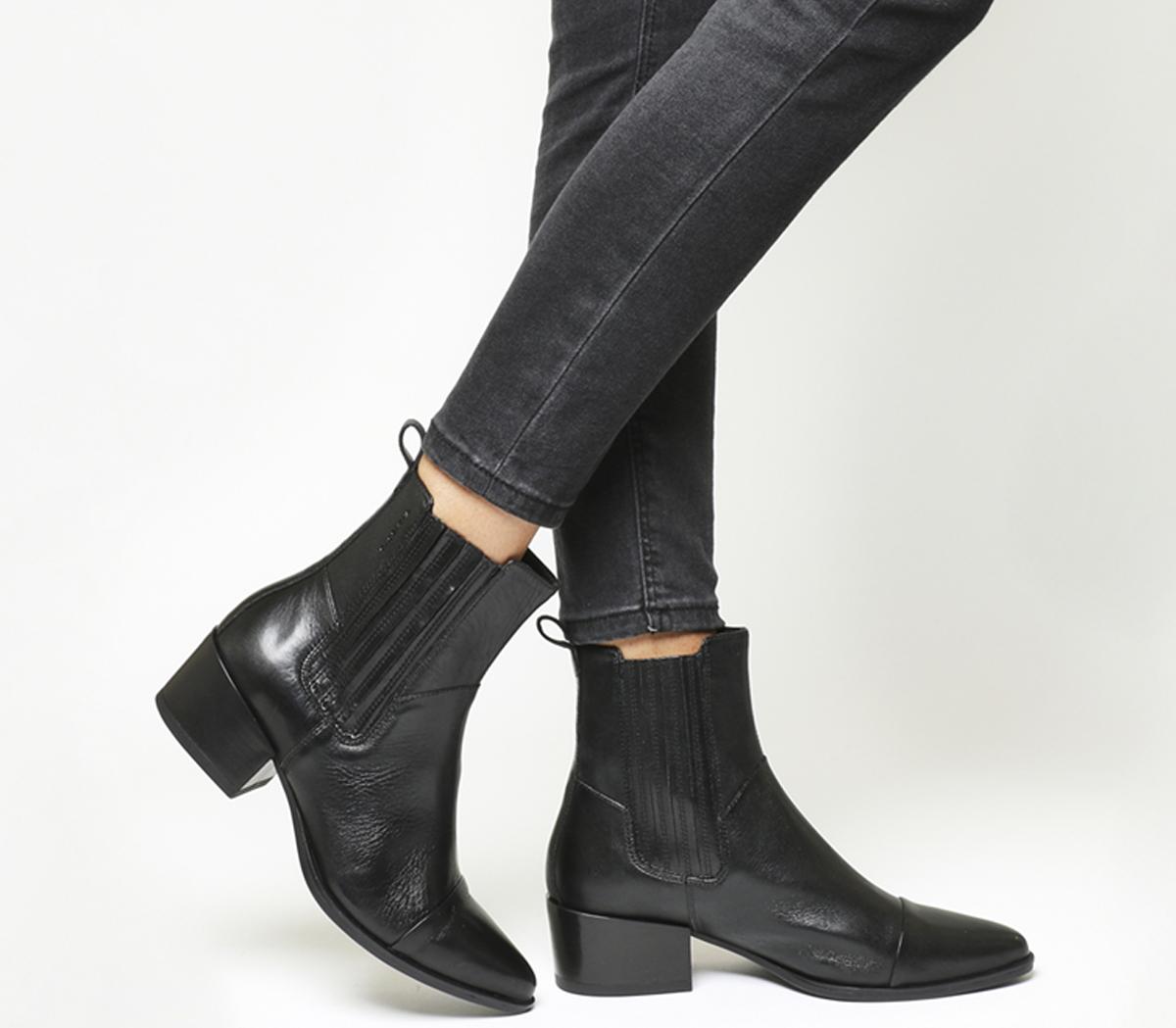 regeren Sloppenwijk gezantschap Vagabond Shoemakers Marja Chelsea Boots Black Leather - Ankle Boots