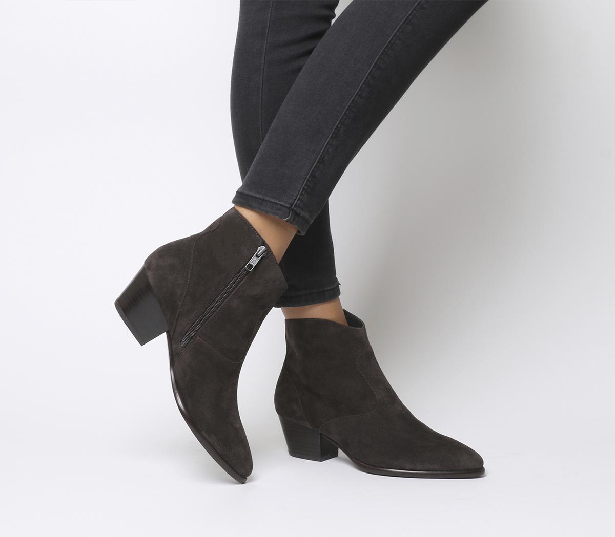 Ash Heidi Bis Ankle Boots Grey - Ankle 