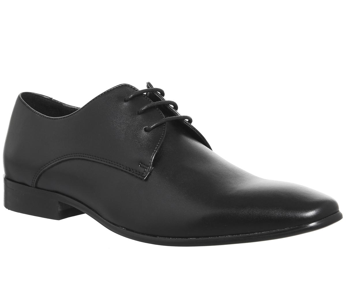 Office Glide Plain Toe Shoes Black 