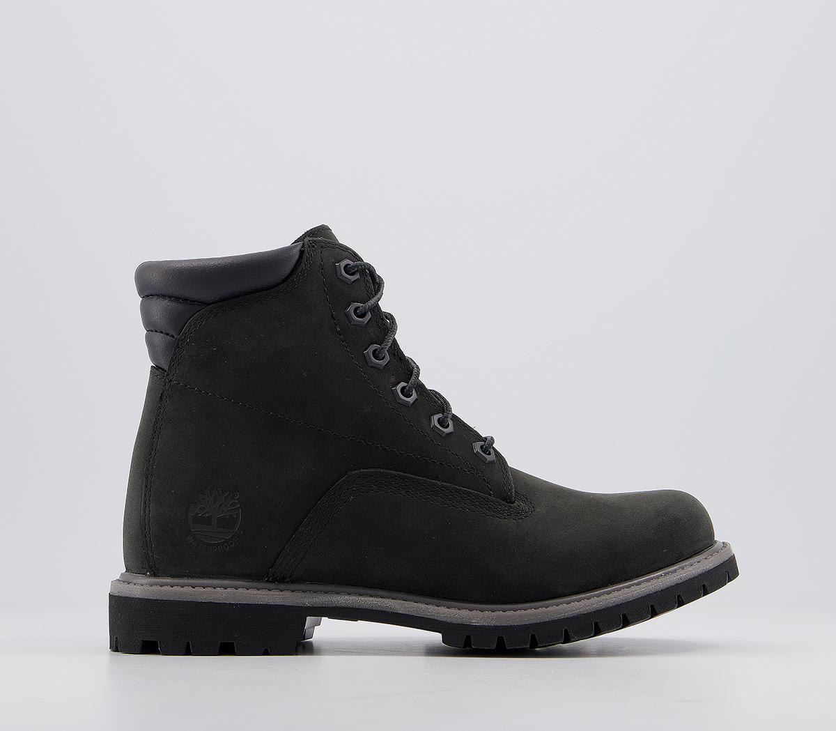 timbs black boots