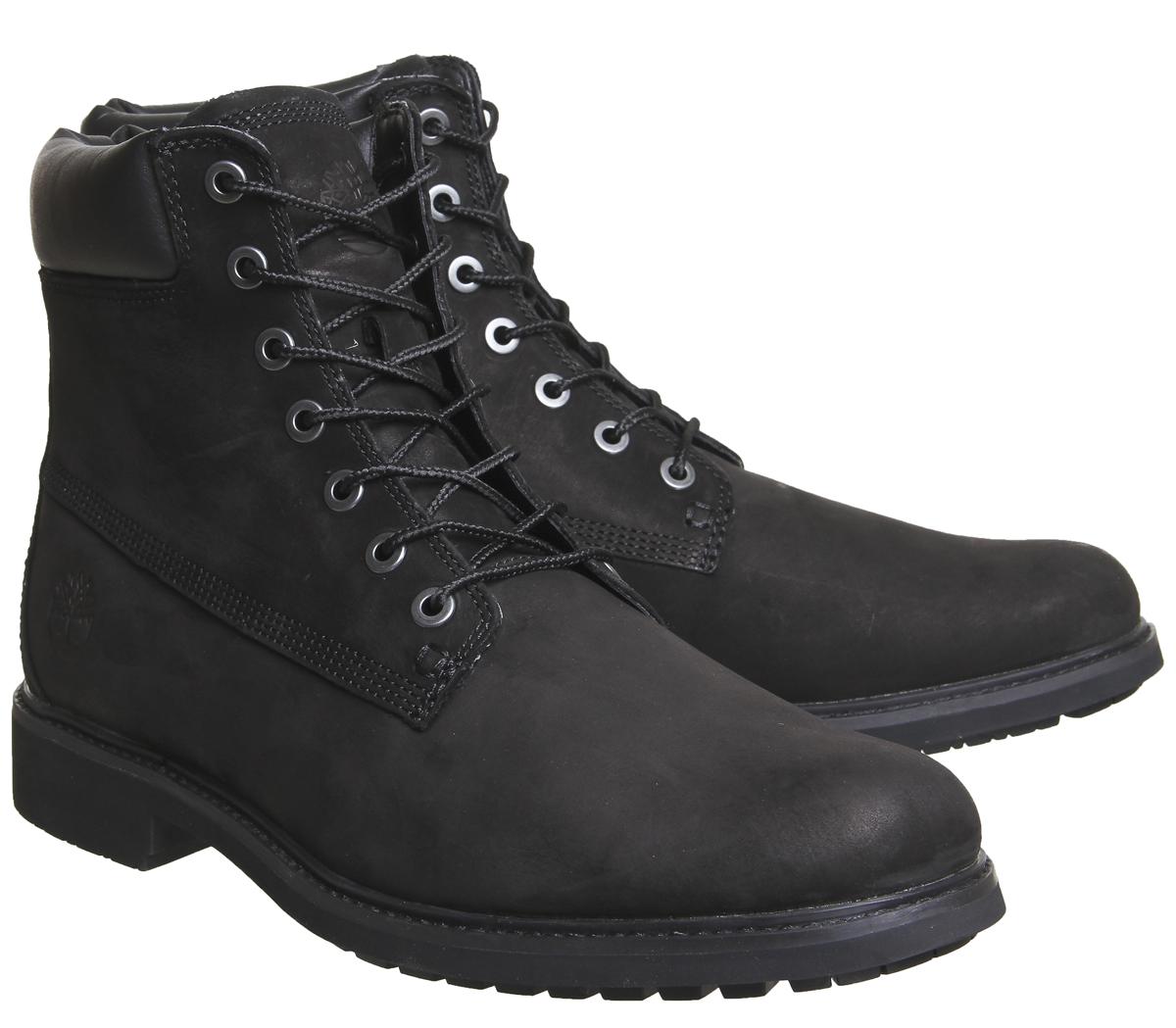 Timberland Mens Slim Boots Black - Boots