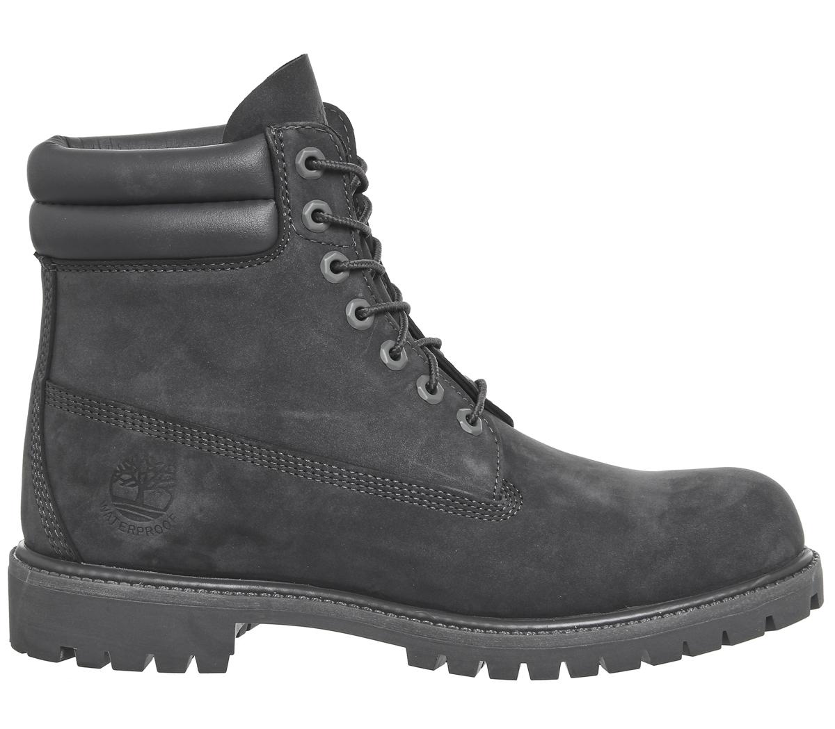 timberland 6 inch dark grey