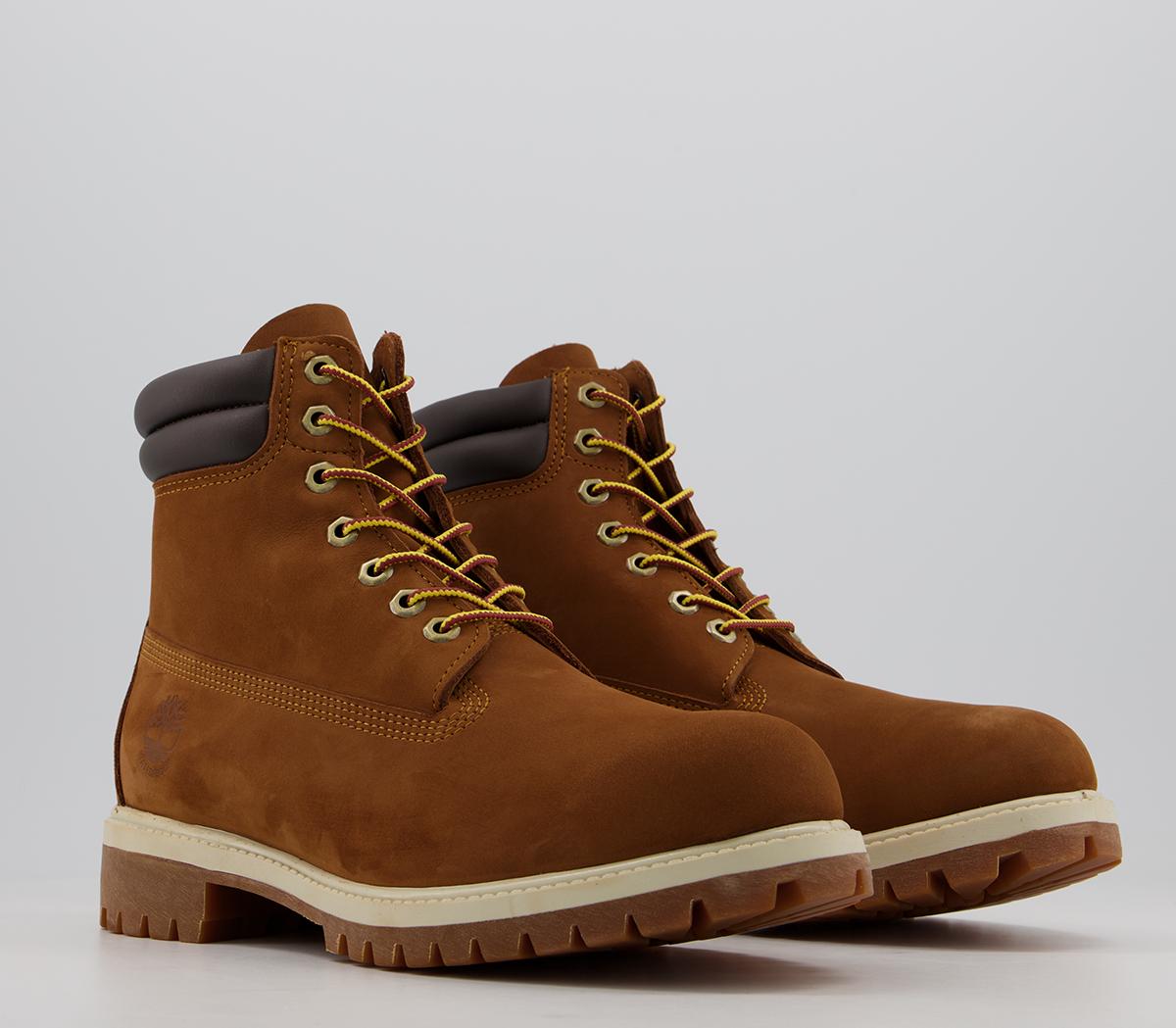 Timberland 6 Inch Double Collar Boots Medium Brown - Boots