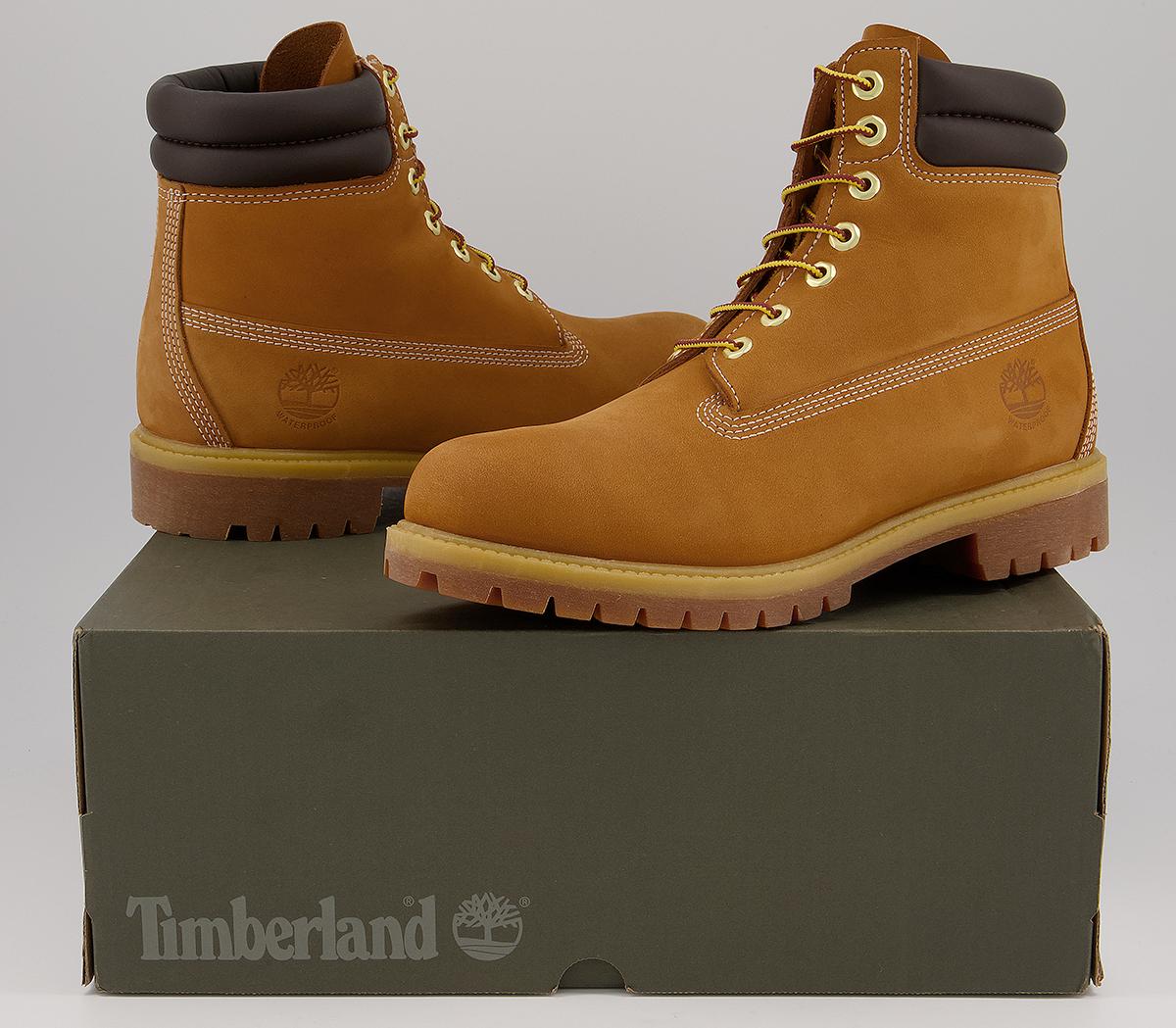 timberland 6 inch double collar boots