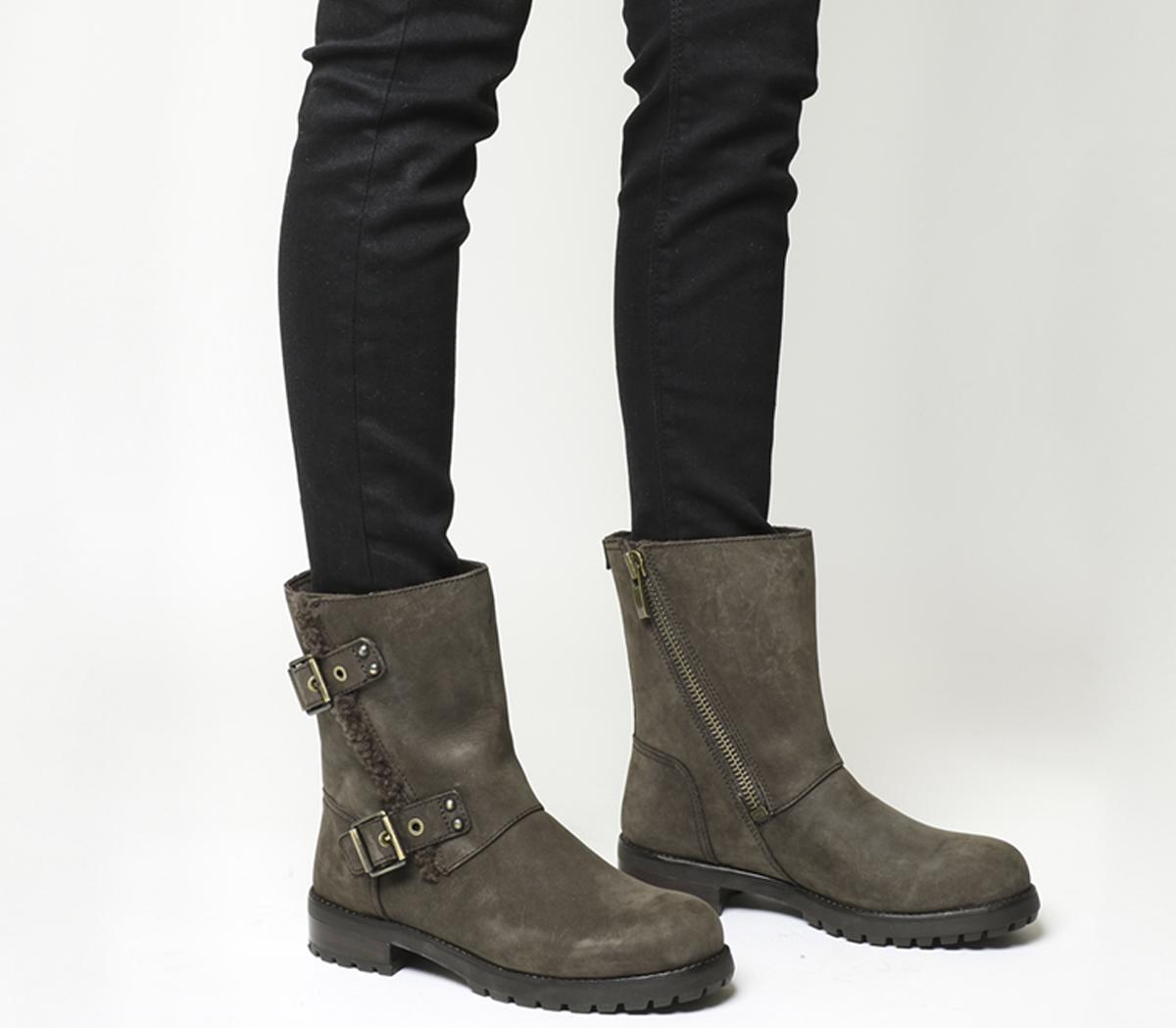 ankle ugg style boots