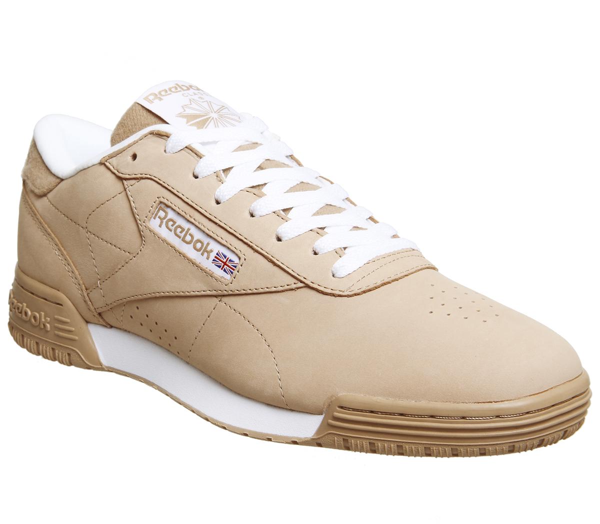 tan reeboks