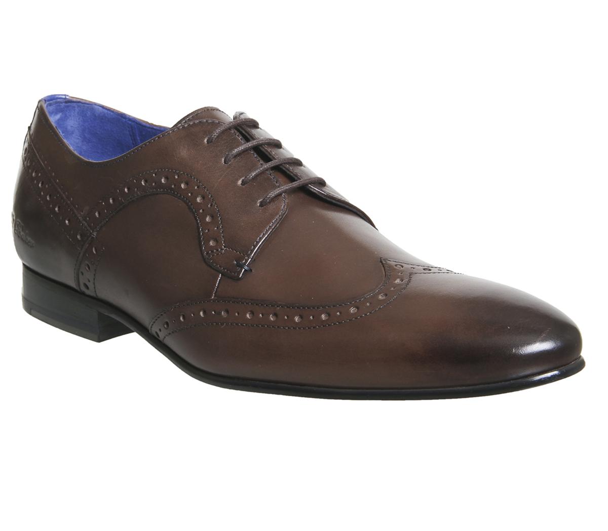 Ted Baker Ollivur Brogue Brown Leather 